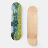 Vincent van Gogh - Green Wheat Field met Cypress Persoonlijk Skateboard (Voorkant)