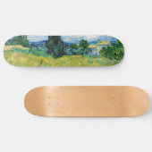 Vincent van Gogh - Green Wheat Field met Cypress Persoonlijk Skateboard (Horizontaal)