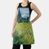 Vincent van Gogh - Green Wheat Field met Cypress Schort (Insitu)
