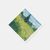 Vincent van Gogh - Green Wheat Field met Cypress Servet (Hoek)