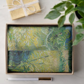 Vincent van Gogh - Green Wheat Field met Cypress Tissuepapier (Geschenk)