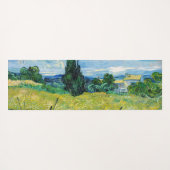 Vincent van Gogh - Green Wheat Field met Cypress Yogamat (Achterkant (horizontaal))
