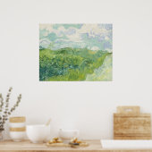 Vincent van Gogh Green Wheat Fields, Auvers Poster (Keuken)