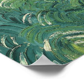 Vincent van Gogh Green Wheat Fields, Auvers Poster (Hoek)