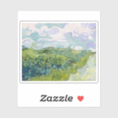 Vincent van Gogh Green Wheat Fields, Auvers Sticker (Vel)