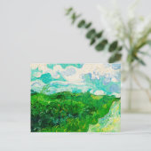 Vincent Van Gogh Green Wheat Fields Briefkaart (Staand voorkant)