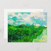 Vincent Van Gogh Green Wheat Fields Briefkaart (Voorkant / Achterkant)