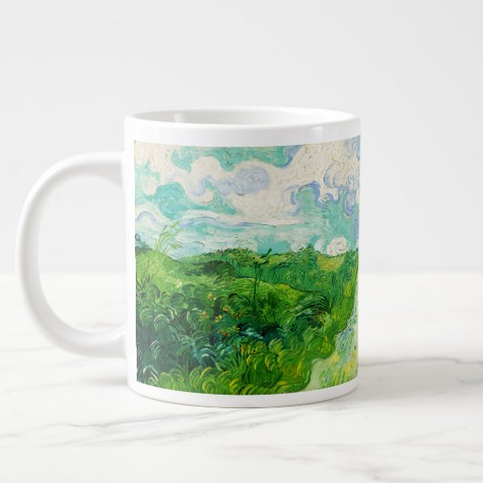 Vincent Van Gogh Green Wheat Fields Grote Koffiekop (Links)