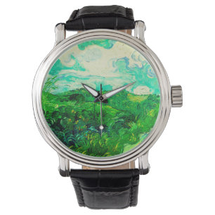  Vincent Van Gogh Green Wheat Fields Horloge