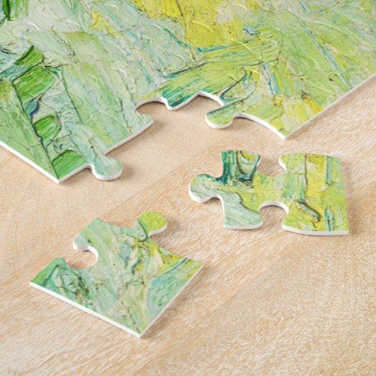  Vincent Van Gogh Green Wheat Fields Legpuzzel (Zijkant)