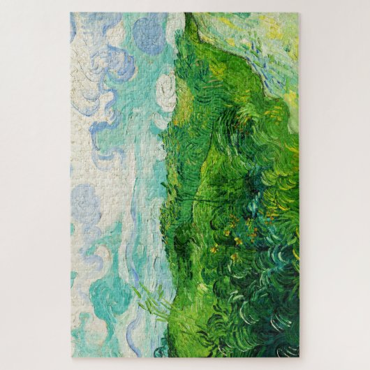  Vincent Van Gogh Green Wheat Fields Legpuzzel (Verticaal)