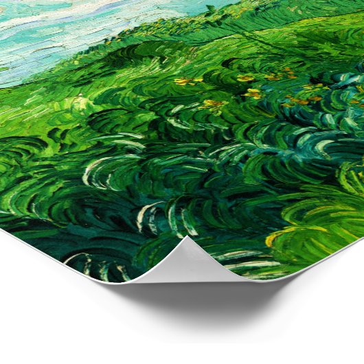  Vincent Van Gogh Green Wheat Fields Poster (Hoek)