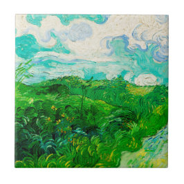  Vincent Van Gogh Green Wheat Fields Tegeltje