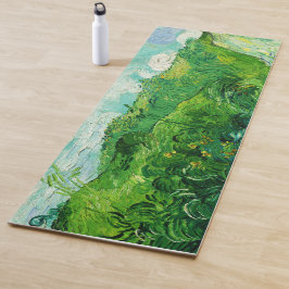 Vincent Van Gogh Green Wheat Fields Yogamat
