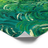 Vincent Van Gogh Green Wheatfield Poster (Hoek)