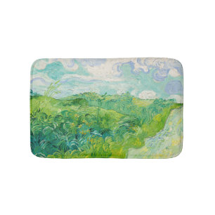 Vincent van Gogh - Groen korenveld, Auvers Badmat