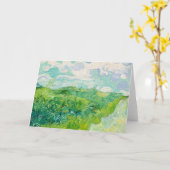 Vincent van Gogh - Groen korenveld, Auvers Kaart (Gele Bloem)