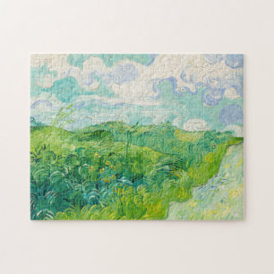 Vincent van Gogh - Groen korenveld, Auvers Legpuzzel