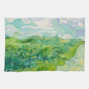 Vincent van Gogh - Groen korenveld, Auvers Theedoek