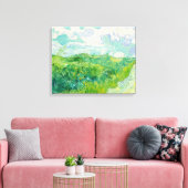 Vincent van Gogh - Groen tarweveld, Auvers Canvas Afdruk (Insitu (Woonkamer))