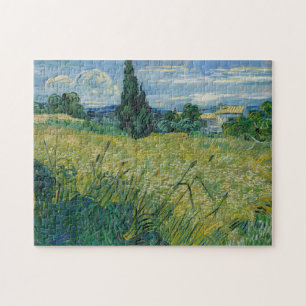 Vincent van Gogh, Groen tarweveld met cipres Legpuzzel