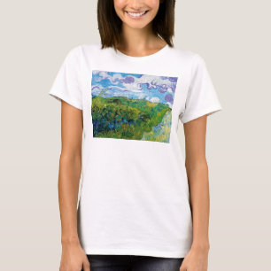 Vincent Van Gogh - Groene tarwevelden in Auvers T-shirt