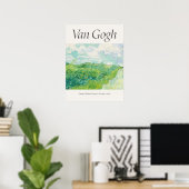 Vincent van Gogh Groene Tarwevelden Kunstdruk Poster (Thuiskantoor)