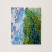 Vincent van Gogh - groene warmtevelden in auvers Legpuzzel (Verticaal)
