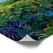 Vincent van Gogh - groene warmtevelden in auvers Poster (Hoek)