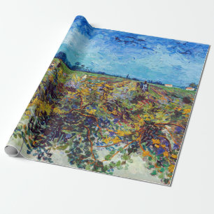 Vincent van Gogh - Groene Wijngaard Cadeaupapier