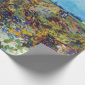 Vincent van Gogh - Groene Wijngaard Cadeaupapier (Hoek)