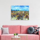 Vincent van Gogh - Groene Wijngaard Canvas Afdruk (Insitu (Woonkamer))