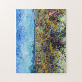 Vincent van Gogh - Groene Wijngaard Legpuzzel (Verticaal)