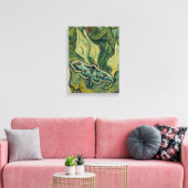 Vincent van Gogh - Groot Nachtpauwogen Canvas Afdruk (Insitu (Woonkamer))