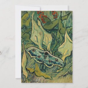 Vincent van Gogh - Groot Pauwoogje Bedankkaart
