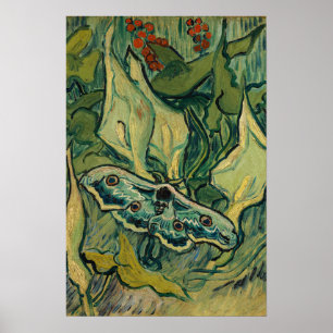 Vincent van Gogh - Groot Pauwoogje Poster
