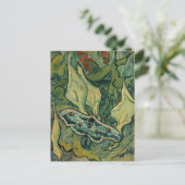 Vincent van Gogh - Grote nachtpauwoog Briefkaart (Staand voorkant)