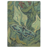 Vincent van Gogh - Grote nachtpauwoog Klembord (Achterkant)