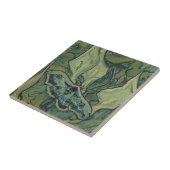 Vincent van Gogh - Grote nachtpauwoog Tegeltje (Zijkant)