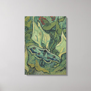 Vincent van Gogh - Grote Pauw Moth Canvas Afdruk