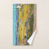 Vincent van Gogh - Harvest in La Crau Bad Handdoek (Handdoek)