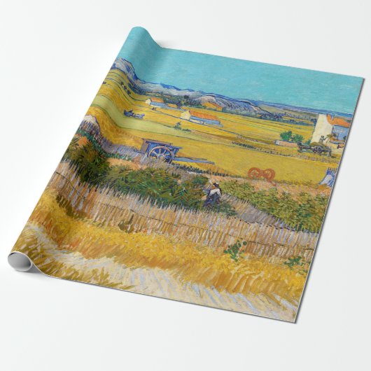 Vincent van Gogh - Harvest in La Crau Cadeaupapier (Uitgerold)