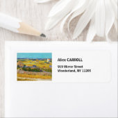 Vincent van Gogh - Harvest in La Crau Etiket (Insitu)