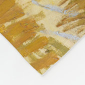 Vincent van Gogh - Harvest in La Crau Fleece Deken (Hoek)