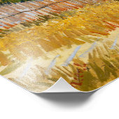 Vincent van Gogh - Harvest in La Crau Foto Afdruk (Hoek)