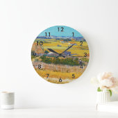 Vincent van Gogh - Harvest in La Crau Grote Klok (Huis)