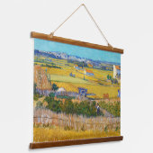 Vincent van Gogh - Harvest in La Crau Hangend Wandkleed (Gebogen)