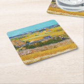 Vincent van Gogh - Harvest in La Crau Kartonnen Onderzetters (Schuin)