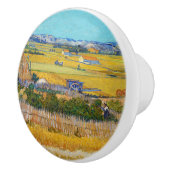 Vincent van Gogh - Harvest in La Crau Keramische Knop (Rechts)
