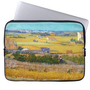 Vincent van Gogh - Harvest in La Crau Laptop Sleeve